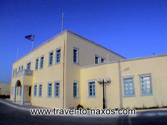 TOWN HALL - The Town hall of Naxos.