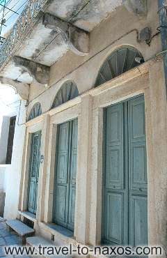 CHALKI - A traditional architecture building at Chalki village.
