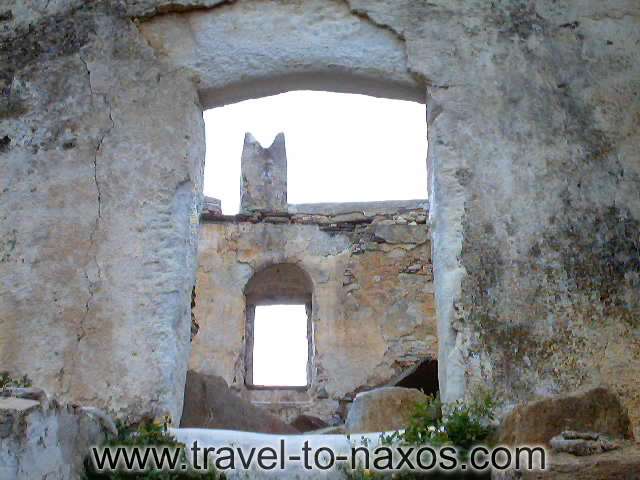 ABRAMI CASTLE - A part of the interior of Agias Tower.