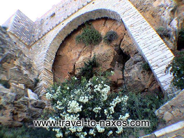 APIRANTHOS - A detail from an old building.