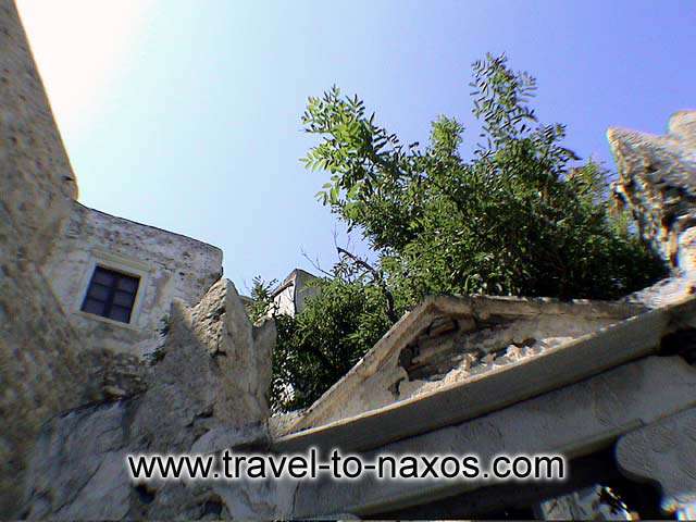 KASTRO - A spot in Naxos castle.