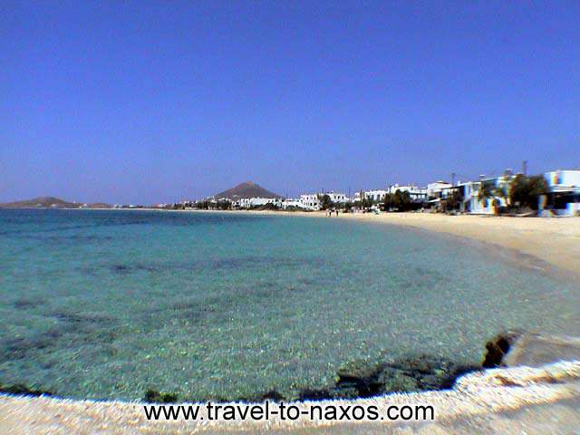 THE BEACH - The north part of Agia Anna beach towards Agios Prokopios