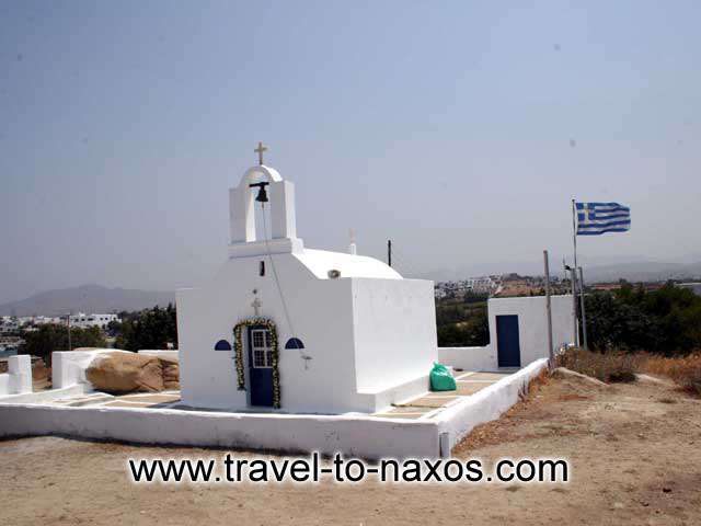 AGIOS NIKOLAOS CHURCH - The church of Agios Nikolaos lies between Agia Anna and Plaka beach in the midle of a small forest